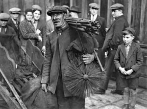 Tom Brooks, Grandfather to the White family and Mayor of Bethnal Green, photographed in East London circa 1931-32. The first in a long line of chimney sweeps in our family business.