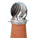 Rotovent chimney cowl for all fuel types